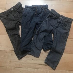 Zara and H&M boys pants lot of 3
